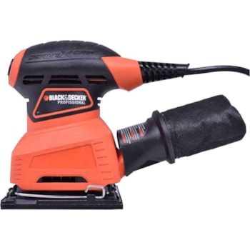 LIXADEIRA ORBITAL 1/4 DE FOLHA 180W  QS800 BLACK + DECKER LIXADEIRA ORBITAL 1/4 DE FOLHA 180W  QS800 BLACK + DECKER