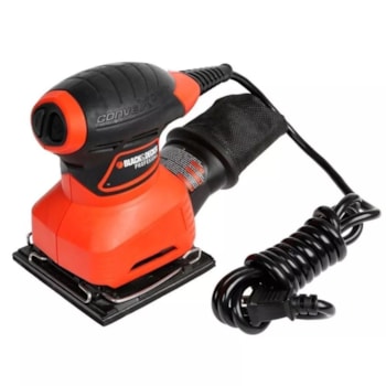 LIXADEIRA ORBITAL 1/4 DE FOLHA 180W  QS800 BLACK + DECKER LIXADEIRA ORBITAL 1/4 DE FOLHA 180W  QS800 BLACK + DECKER