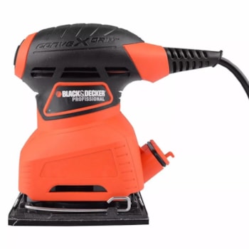 LIXADEIRA ORBITAL 1/4 DE FOLHA 180W  QS800 BLACK + DECKER LIXADEIRA ORBITAL 1/4 DE FOLHA 180W  QS800 BLACK + DECKER