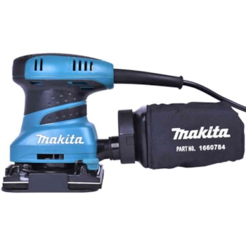 LIXADEIRA ORBITAL COM COLETOR DE PÓ 200W - BO4556 MAKITA LIXADEIRA ORBITAL COM COLETOR DE PÓ 200W - BO4556 MAKITA