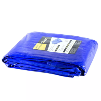 LONA DE POLIETILENO 100 MICRAS AZUL PROTEÇÃO UV 3M X 6M - APM7020007 REXON