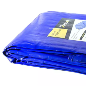 LONA DE POLIETILENO 100 MICRAS AZUL PROTEÇÃO UV 3M X 6M - APM7020007 REXON