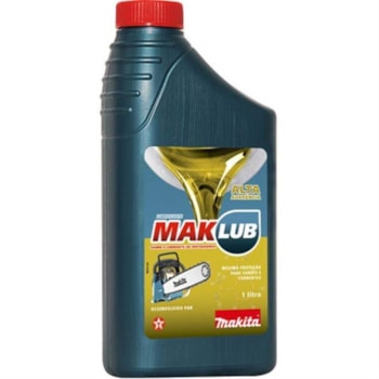 LUBRIFICANTE PARA SABRE E CORRENTE 1 LITRO MAKLUB-SC - 7236 MAKITA LUBRIFICANTE PARA SABRE E CORRENTE 1 LITRO MAKLUB-SC - 7236 MAKITA