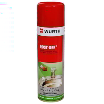 LUBRIFICANTE ROST OFF 300 ML - 089020011 WURTH LUBRIFICANTE ROST OFF 300 ML - 089020011 WURTH