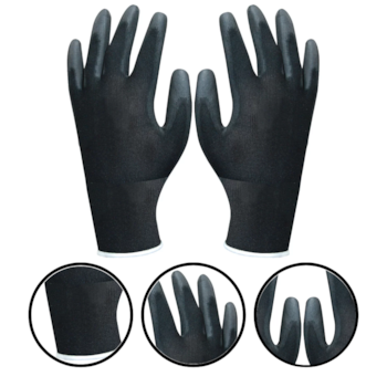 LUVA COM REVESTIMENTO EM PU TAM.08 (REF. SUPERTATO) - 600.01144 PLASTCOR LUVA COM REVESTIMENTO EM PU TAM.08 (REF. SUPERTATO) - 600.01144 PLASTCOR