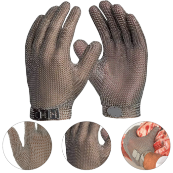 LUVA DE SEGURANÇA MALHA DE ACO PUNHO CURTO P/7 - MHG-S STARRETT LUVA DE SEGURANÇA MALHA DE ACO PUNHO CURTO P/7 - MHG-S STARRETT