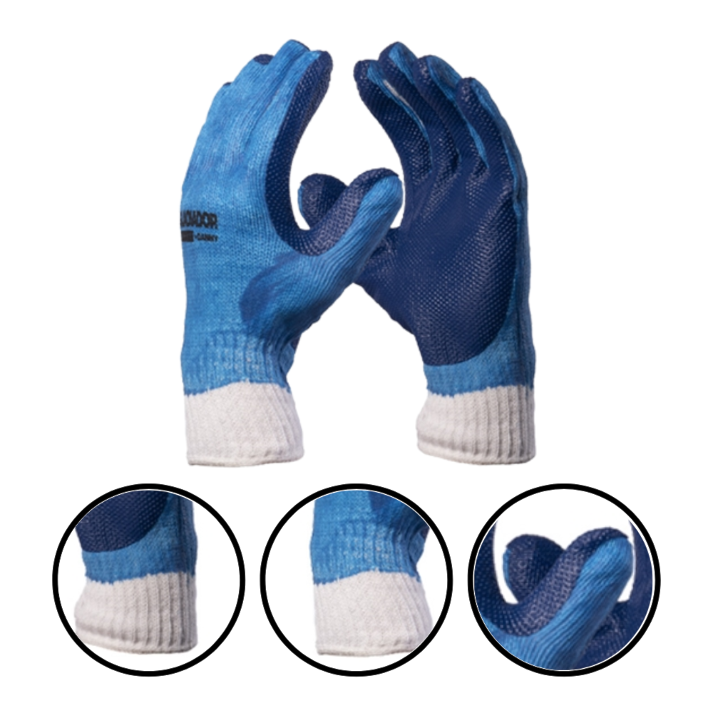 LUVA GLADIADOR G AZUL W - DA36105 WG AZ DANNY - HBR Flex