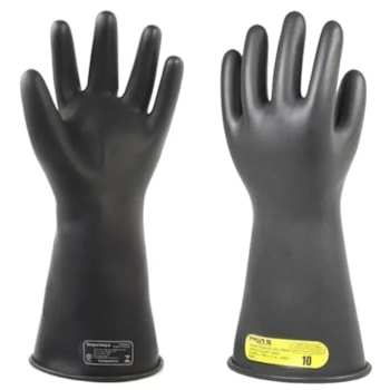 LUVA ISOLANTE ALTA TENSÃO CLASSE 2 17000V TAMANHO 10 - 200901 10 2 17000V PROTS LUVA ISOLANTE ALTA TENSÃO CLASSE 2 17000V TAMANHO 10 - 200901 10 2 17000V PROTS