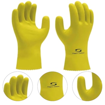 LUVA LÁTEX HOUSEHOLD CA 33326 - 402490 SUPER SAFETY LUVA LÁTEX HOUSEHOLD CA 33326 - 402490 SUPER SAFETY