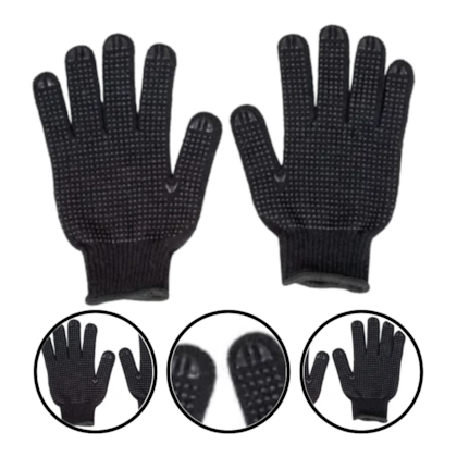 LUVA PIGMENTADA ALGODÃO PRETA - TP169NO09 DELTA PLUS LUVA PIGMENTADA ALGODÃO PRETA - TP169NO09 DELTA PLUS