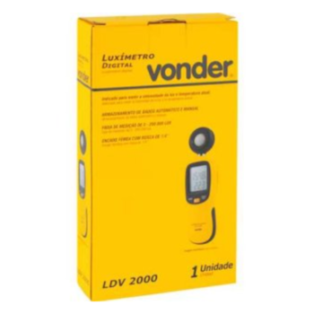 LUXIMETRO DIGITAL LDV2000 - VONDER LUXIMETRO DIGITAL LDV2000 - VONDER