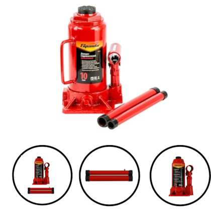 MACACO 10T TIPO GARRAFA SEGURANÇA HIDRA - 001085 VULCANBOR