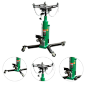 MACACO HIDRAULICO PARA TRANSMISSAO / CAMBIO COM 02 ESTAGIOS 0,5 TONELADA 500KG ALIVIO POR ALAVANCA - POTENTE BRASIL