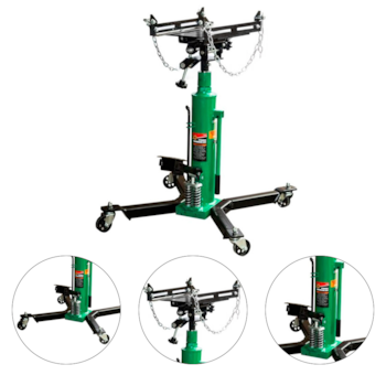 MACACO HIDRAULICO PARA TRANSMISSAO / CAMBIO COM 02 ESTAGIOS 0,5 TONELADA 500KG ALIVIO POR ALAVANCA - POTENTE BRASIL