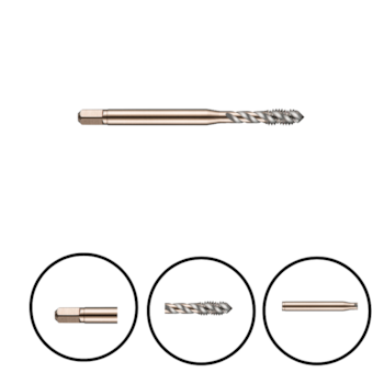 MACHO MÁQUINA HELICOIDAL M16 E002 ISO 529 - E002M16 DORMER MACHO MÁQUINA HELICOIDAL M16 E002 ISO 529 - E002M16 DORMER