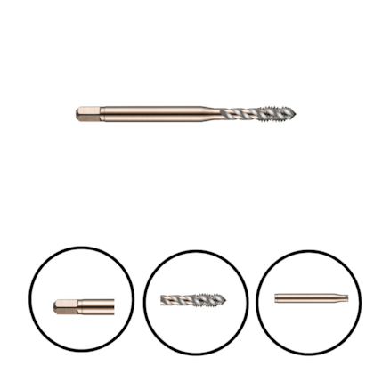 MACHO MÁQUINA HELICOIDAL M16 E002 ISO 529 - E002M16 DORMER MACHO MÁQUINA HELICOIDAL M16 E002 ISO 529 - E002M16 DORMER