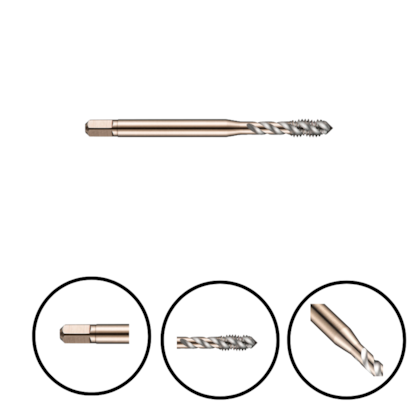 MACHO MÁQUINA HELICOIDAL M22 E002 ISO 529 - E002M22 DORMER MACHO MÁQUINA HELICOIDAL M22 E002 ISO 529 - E002M22 DORMER