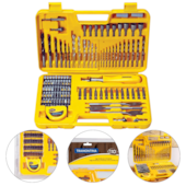 MALETA PLÁSTICA COM BROCAS E PONTEIRAS 110 PEÇAS - 43145110 TRAMONTINA MALETA PLÁSTICA COM BROCAS E PONTEIRAS 110 PEÇAS - 43145110 TRAMONTINA