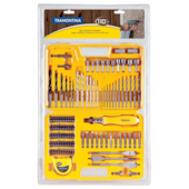 MALETA PLÁSTICA COM BROCAS E PONTEIRAS 110 PEÇAS - 43145110 TRAMONTINA MALETA PLÁSTICA COM BROCAS E PONTEIRAS 110 PEÇAS - 43145110 TRAMONTINA
