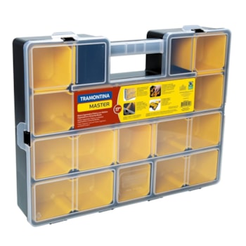 MALETA PLÁSTICA ORGANIZADORA 17" COM MÓDULOS DIVISORES - 43805015 TRAMONTINA MALETA PLÁSTICA ORGANIZADORA 17" COM MÓDULOS DIVISORES - 43805015 TRAMONTINA