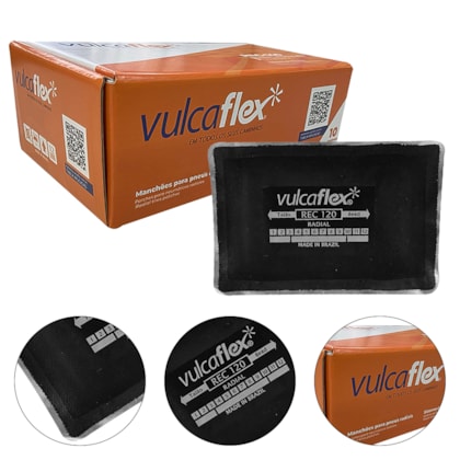 MANCHÃO REC 120 80X125MM - 2066 VULCAFLEX MANCHÃO REC 120 80X125MM - 2066 VULCAFLEX