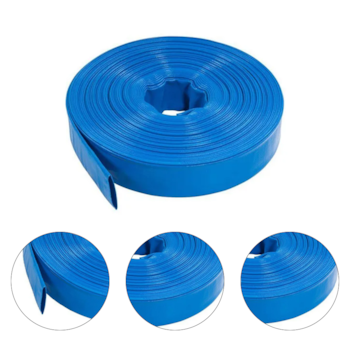 MANGUEIRA CHATA AZUL PARA ESGOTAMENTO 4" ROLO COM 100 METROS - HIMAFLEX