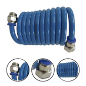 MANGUEIRA ESPIRAL 2,5 M 1/4M X 1/4F - 25 D-E STEULA MANGUEIRA ESPIRAL 2,5 M 1/4M X 1/4F - 25 D-E STEULA