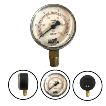 MANÔMETRO DE 150 LBS 60MM - 00036 LUBEFER MANÔMETRO DE 150 LBS 60MM - 00036 LUBEFER