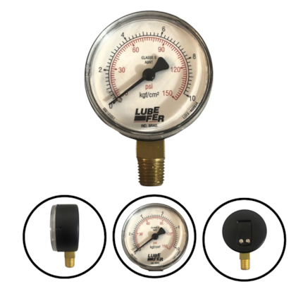 MANÔMETRO DE 150 LBS 60MM - 00036 LUBEFER MANÔMETRO DE 150 LBS 60MM - 00036 LUBEFER