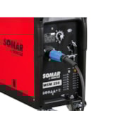 MÁQUINA DE SOLDA ELÉTRICA MIG/MAG  250AH 220/380 VOLTS MSM250 SOMAR Voltagem:BIVOLT