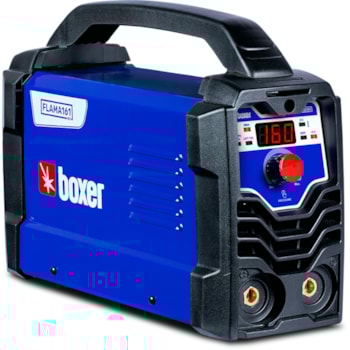 MÁQUINA DE SOLDA INVERSORA 160A FLAMA 161BV - 1005019 BOXER