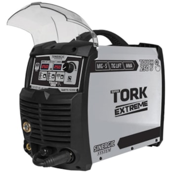 MÁQUINA DE SOLDA INVERSORA 250 A 3 EM 1- MIG-TIG-MMA - IMETS-12250-22 TORK Voltagem:220V