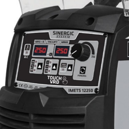 MÁQUINA DE SOLDA INVERSORA 250 A 3 EM 1- MIG-TIG-MMA - IMETS-12250-22 TORK Voltagem:220V