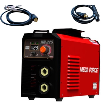 MÁQUINA DE SOLDA INVERSORA MEGA FORCE 225A - K69069-1 LINCOLN MÁQUINA DE SOLDA INVERSORA MEGA FORCE 225A - K69069-1 LINCOLN