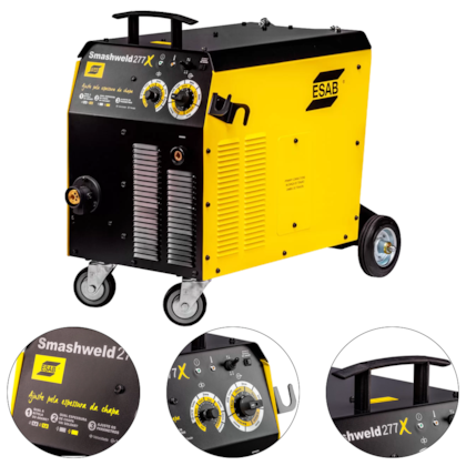MÁQUINA DE SOLDA MIG/MAG SMASHWELD 277X - 000000000000742522 ESAB MÁQUINA DE SOLDA MIG/MAG SMASHWELD 277X - 000000000000742522 ESAB
