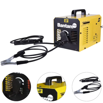 MÁQUINA DE SOLDA PROFISSIONAL BIVOLT 180A BANTAM PLUS - 000000000000737364 ESAB MÁQUINA DE SOLDA PROFISSIONAL BIVOLT 180A BANTAM PLUS - 000000000000737364 ESAB