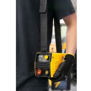 MÁQUINA DE SOLDA TIG PORTÁTIL + MÁSCARA DE SOLDA - RIV 120 VONDER Voltagem:220V