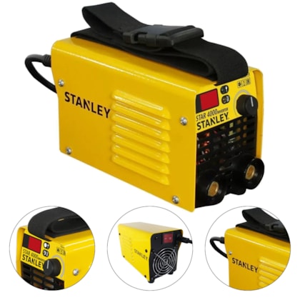 MAQUINA INVERSOR DE SOLDA MMA 160A STAR 4000 - 61425 STANLEY MAQUINA INVERSOR DE SOLDA MMA 160A STAR 4000 - 61425 STANLEY