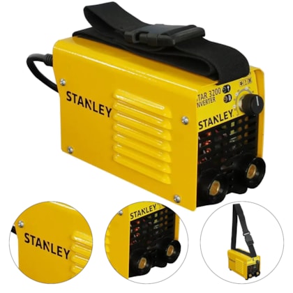 MAQUINA INVERSOR DE SOLDA STAR 3200 MMA 130A - 61316 STANLEY MAQUINA INVERSOR DE SOLDA STAR 3200 MMA 130A - 61316 STANLEY