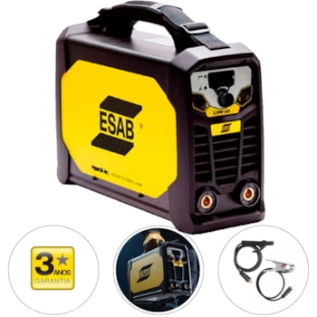 MÁQUINA INVERSORA DE SOLDA 10KVA LHN 202i - ESAB MÁQUINA INVERSORA DE SOLDA 10KVA LHN 202i - ESAB
