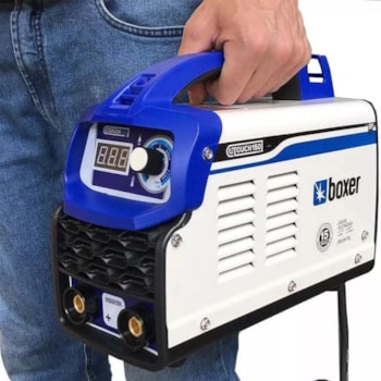 MÁQUINA INVERSORA DE SOLDA 140A TOUCH 150 BIVOLT - 1510022 BOXER MÁQUINA INVERSORA DE SOLDA 140A TOUCH 150 BIVOLT - 1510022 BOXER