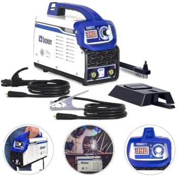 MÁQUINA INVERSORA DE SOLDA 140A TOUCH 150 BIVOLT - 1510022 BOXER MÁQUINA INVERSORA DE SOLDA 140A TOUCH 150 BIVOLT - 1510022 BOXER