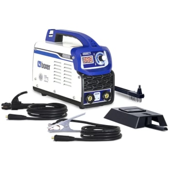 MÁQUINA INVERSORA DE SOLDA 140A TOUCH 150 BIVOLT - 1510022 BOXER MÁQUINA INVERSORA DE SOLDA 140A TOUCH 150 BIVOLT - 1510022 BOXER