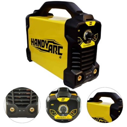 MÁQUINA INVERSORA DE SOLDA 160A HANDYARC 162i - 000000000000743465 ESAB MÁQUINA INVERSORA DE SOLDA 160A HANDYARC 162i - 000000000000743465 ESAB