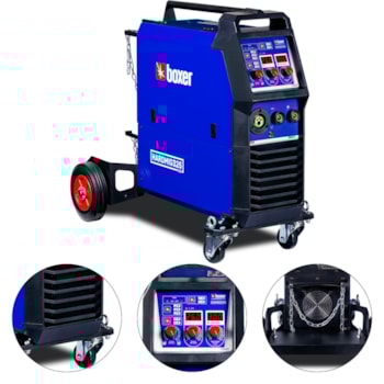 MÁQUINA INVERSORA DE SOLDA 300A MULTIPROCESSO HARDMIG 325 FLEX 380V - 2005023 BOXER MÁQUINA INVERSORA DE SOLDA 300A MULTIPROCESSO HARDMIG 325 FLEX 380V - 2005023 BOXER