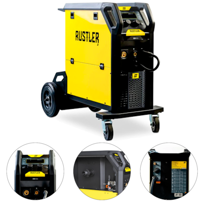 MÁQUINA INVERSORA DE SOLDA 420A MIG/MAG 220V/380V/440V RUSTLER 455i - 000000000000748506 ESAB MÁQUINA INVERSORA DE SOLDA 420A MIG/MAG 220V/380V/440V RUSTLER 455i - 000000000000748506 ESAB