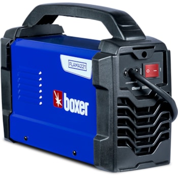 MÁQUINA INVERSORA DE SOLDA FLAMA 221 TIG 220A COM DISPLAY DIGITAL - 1005017 BOXER MÁQUINA INVERSORA DE SOLDA FLAMA 221 TIG 220A COM DISPLAY DIGITAL - 1005017 BOXER