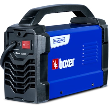 MÁQUINA INVERSORA DE SOLDA FLAMA 221 TIG 220A COM DISPLAY DIGITAL - 1005017 BOXER MÁQUINA INVERSORA DE SOLDA FLAMA 221 TIG 220A COM DISPLAY DIGITAL - 1005017 BOXER