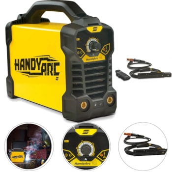 MÁQUINA INVERSORA DE SOLDA HANDYARC 142i 140A - 000000000000743464 ESAB MÁQUINA INVERSORA DE SOLDA HANDYARC 142i 140A - 000000000000743464 ESAB