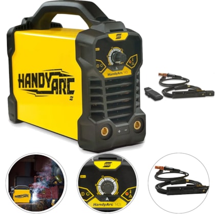 MÁQUINA INVERSORA DE SOLDA HANDYARC 142i 140A - 000000000000743464 ESAB MÁQUINA INVERSORA DE SOLDA HANDYARC 142i 140A - 000000000000743464 ESAB